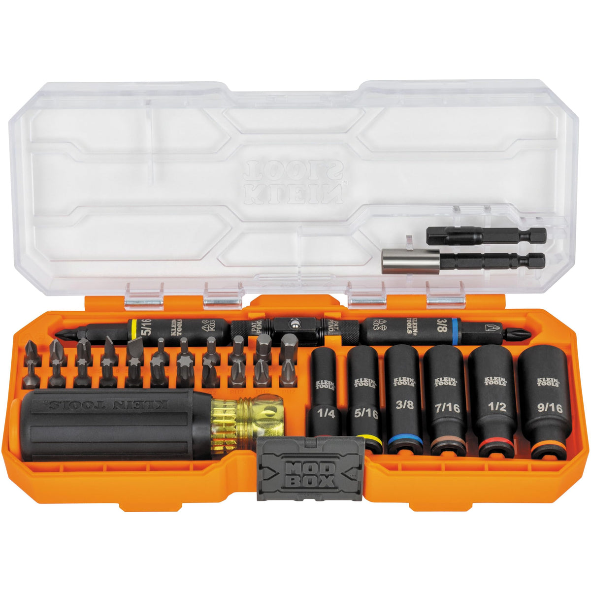 KLEIN TOOLS 32502HD KNECT 임팩트 스크루드라이버 소켓 세트 46피스 MODbox 케이스 10번 사진