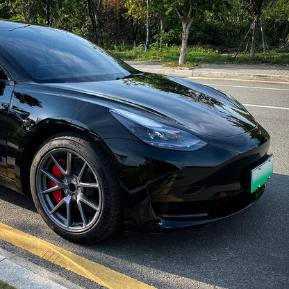 Weishine 테슬라 브레이크 캘리퍼 커버 4개 세트 Model 3 Highland 2024 18·19인치 휠용 3번 사진