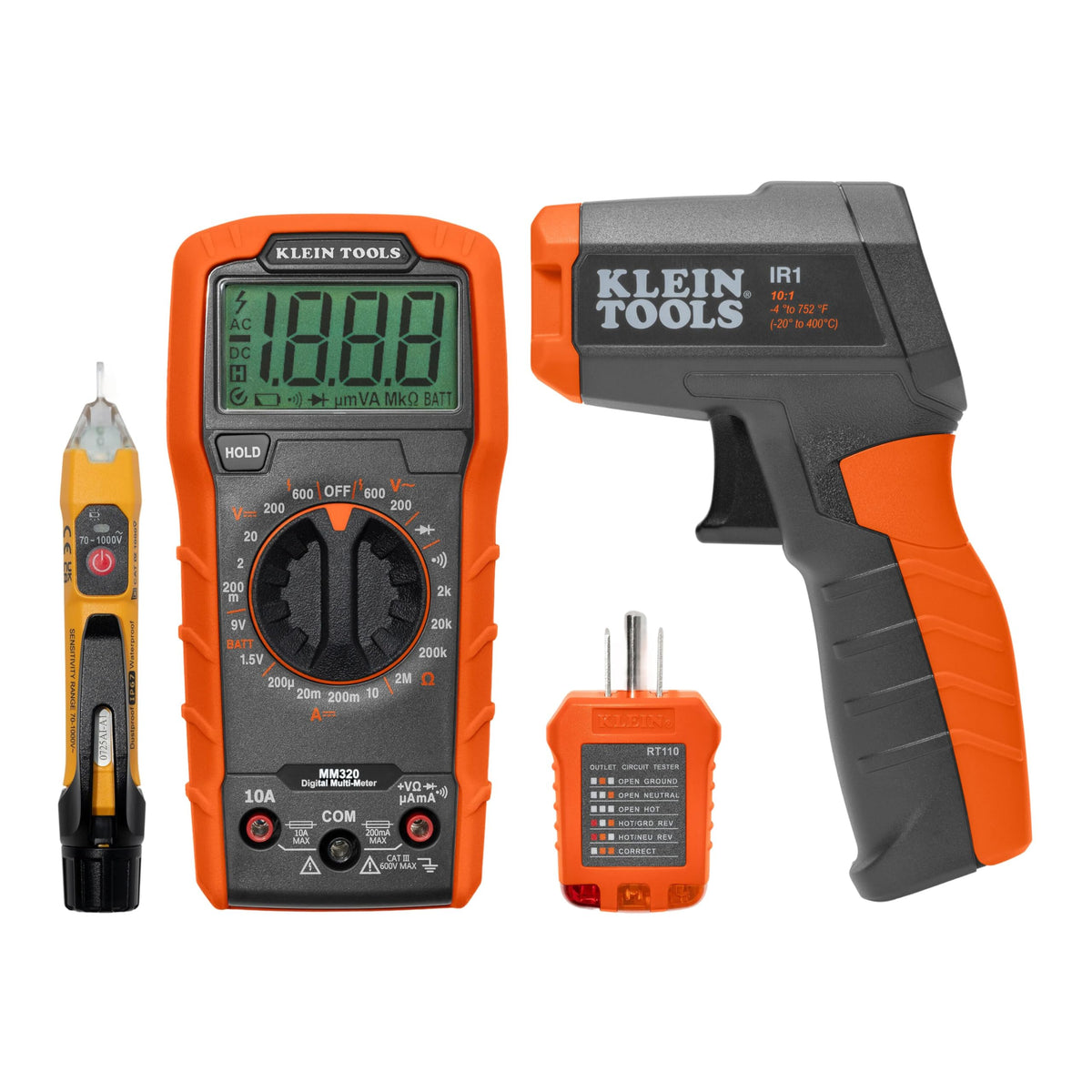 KLEIN TOOLS 80067 전기 테스터 키트 IR 온도계 멀티미터 1번 사진