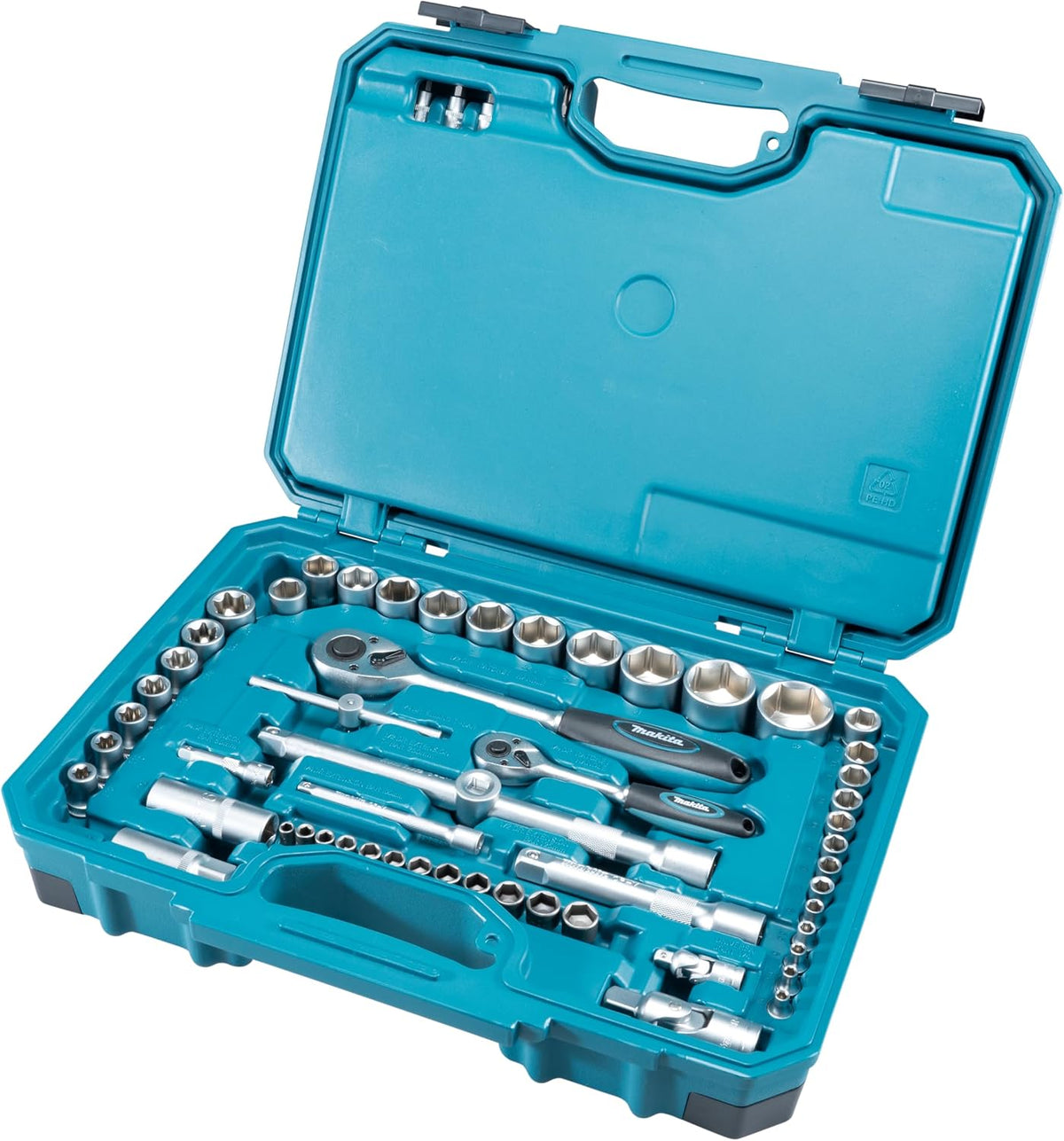 Makita E-10883 221pcs 유지보수 세트 라쳇핸들 소켓 렌치 스크루드라이버 비트 2번 사진