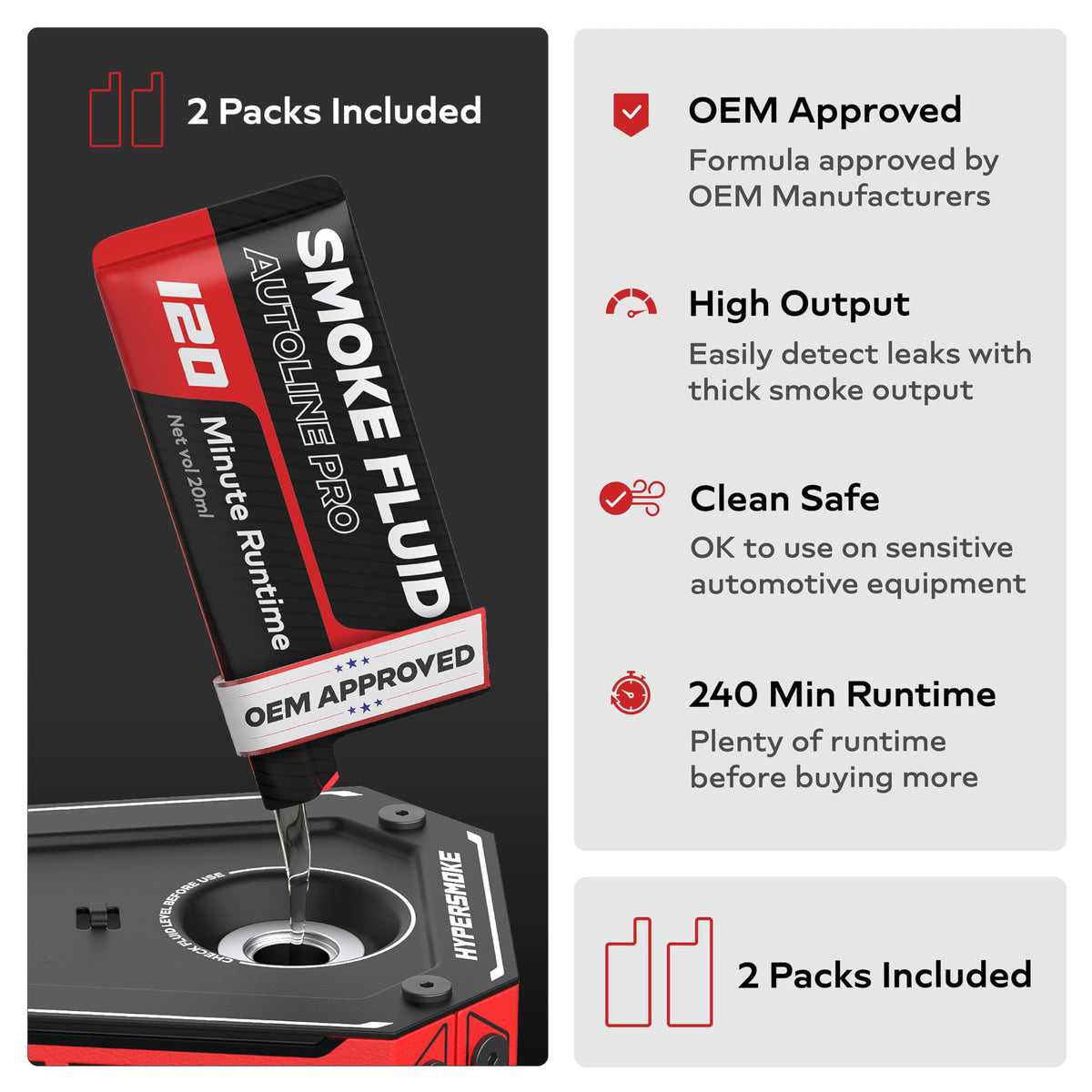 AutoLine Pro HyperSmoke 자동차 연막 누설 진단기 HS11 7번 사진