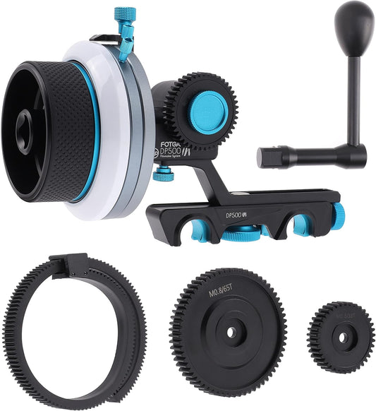 FOTGA DP500III 팔로우 포커스 A/B 스톱 15mm 퀵 릴리스 로드 클램프 무백래시 카메라 렌즈 포커싱 1번 사진