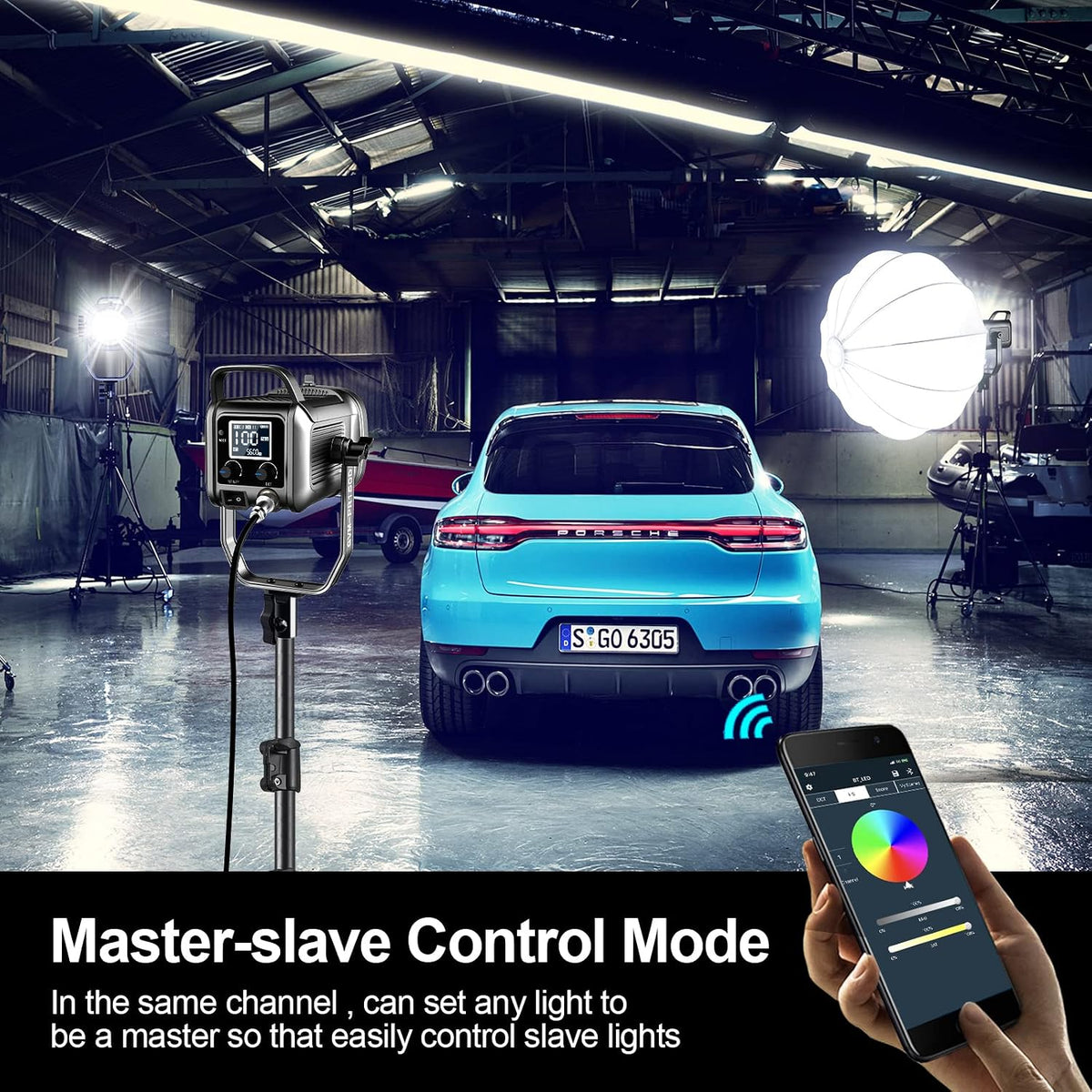 GVM Great Video Maker RGB 비디오 라이트 키트 150W·160W 7번 사진