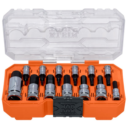 KLEIN TOOLS 헥스 비트 소켓 세트 1/4 3/8 1/2-Inch 1번 사진