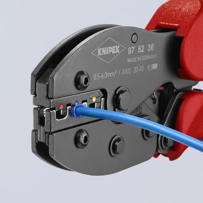 KNIPEX 압착 공구 97 52 36 3포지션 플라이어 0.5~6.0mm² AWG 10-20 6번 사진