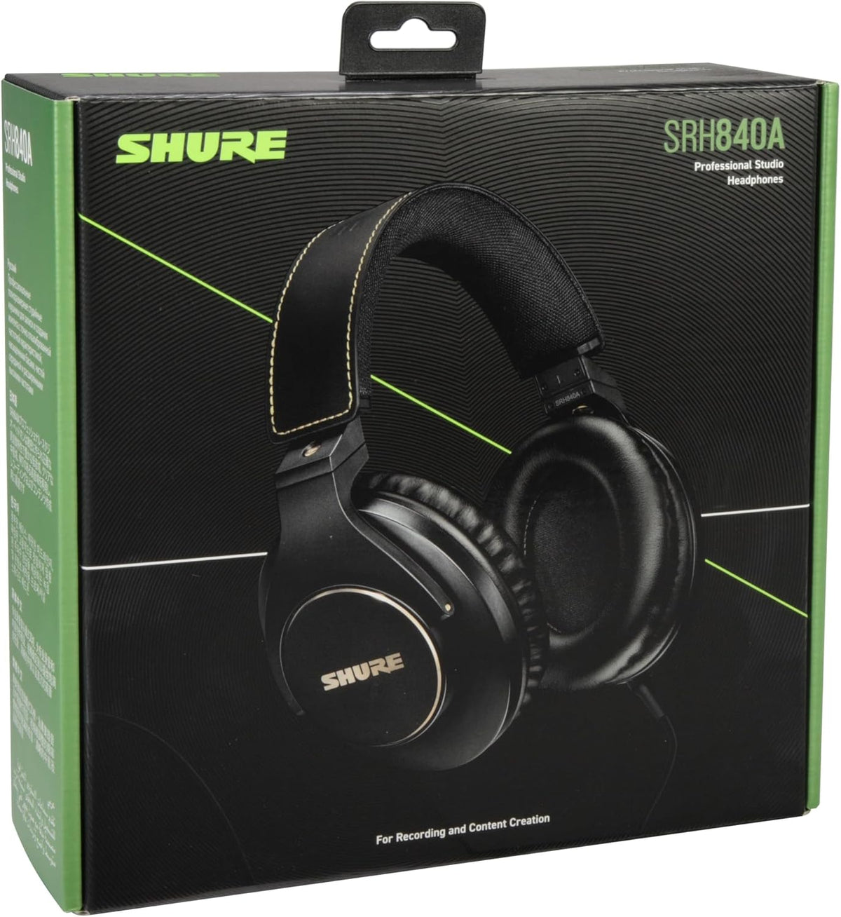 Shure SRH840A 오버이어 폐쇄형 스튜디오 모니터링 헤드폰 9번 사진