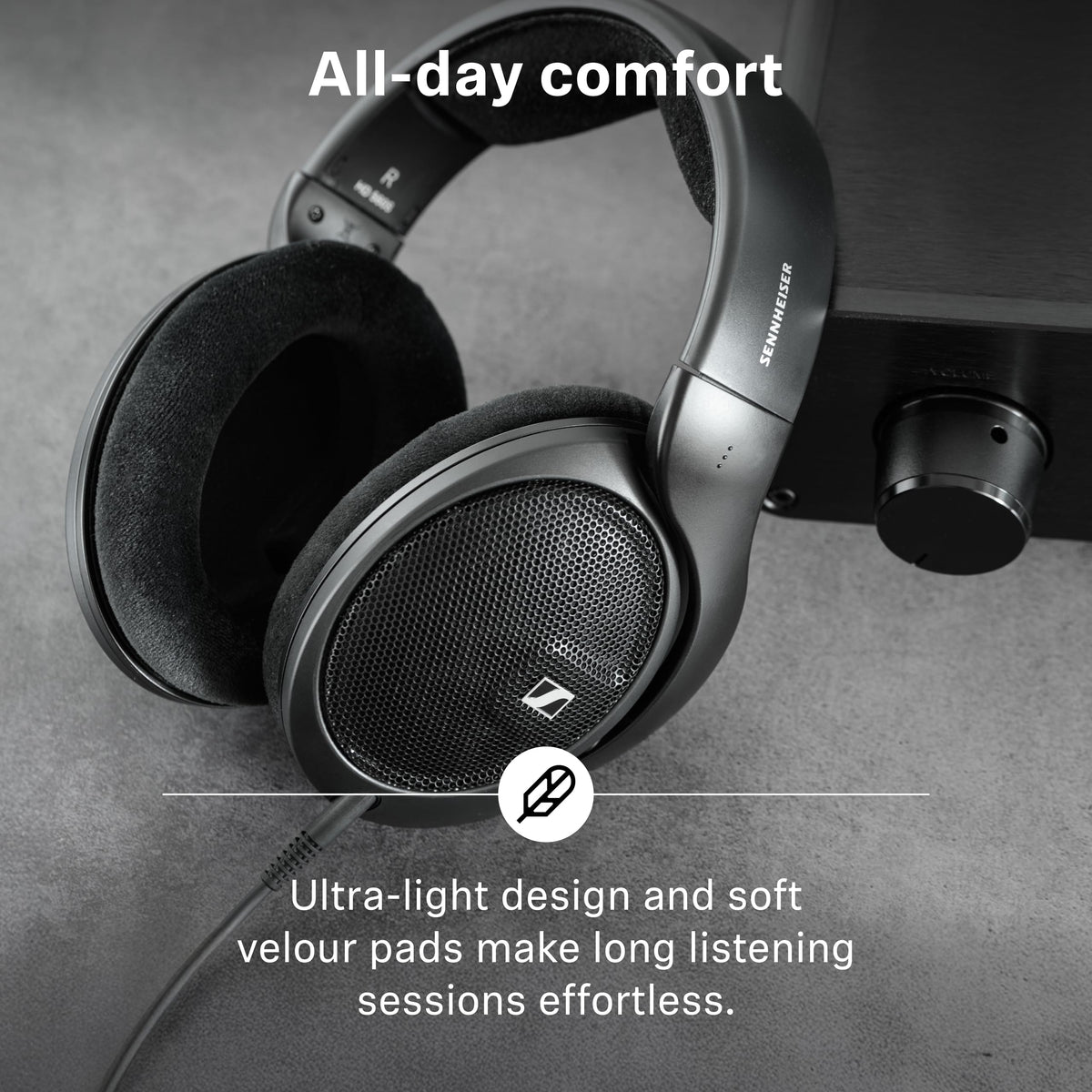 Sennheiser HD 560S 오픈백 오버이어 유선 헤드폰 7번 사진