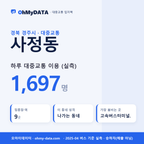 사정동 대중교통 입지팩 표지