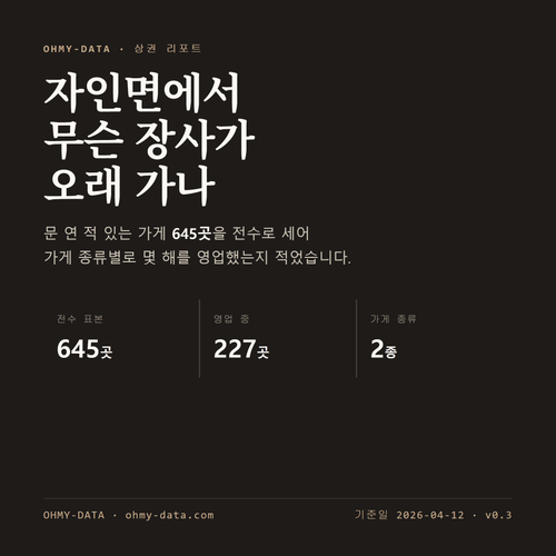 자인면 표지
