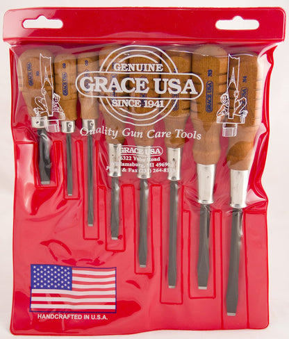 Grace USA 건 케어 스크루드라이버 세트 총 8종 미국산 목공용 4번 사진
