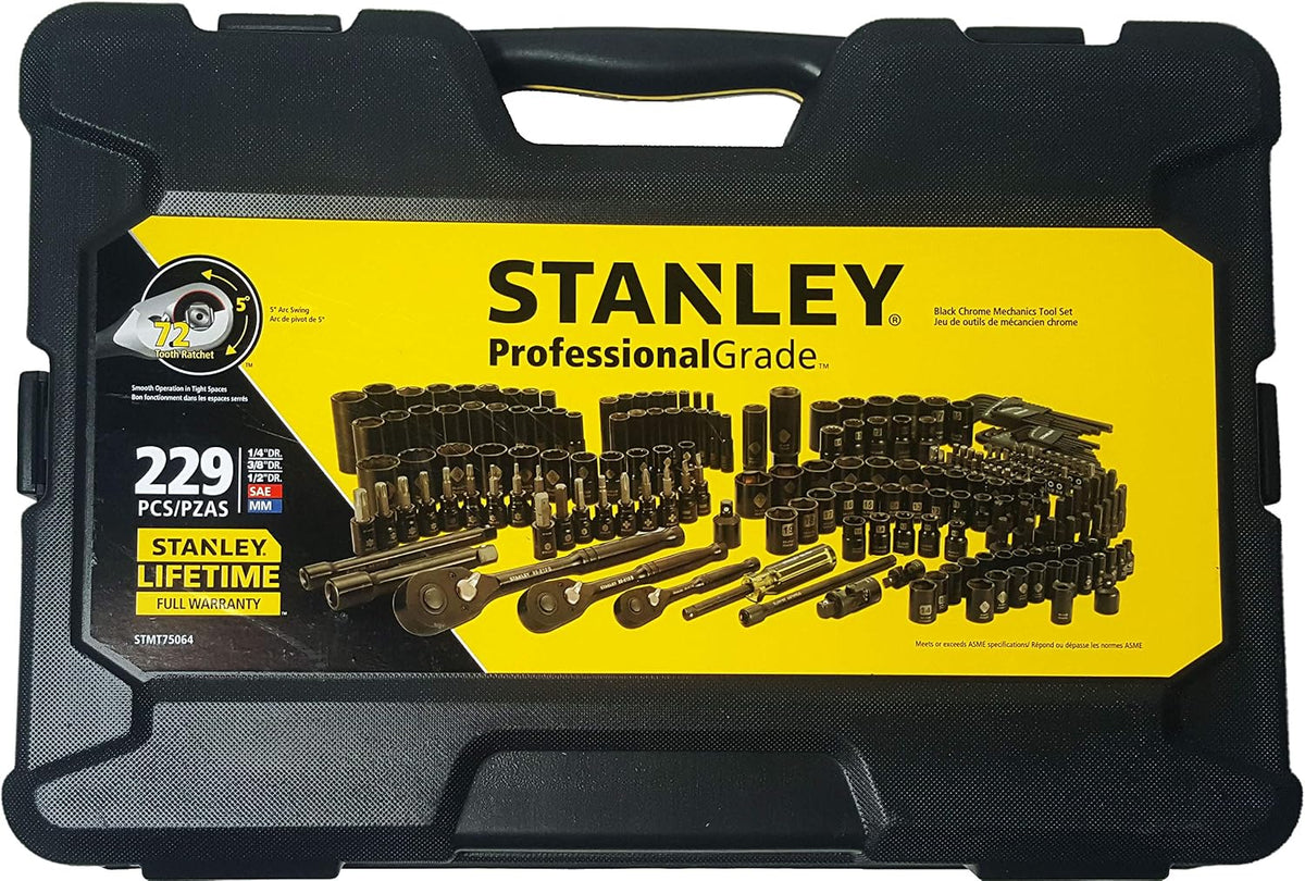 STANLEY 소켓 렌치 세트 블랙 크롬 229피스 STMT75064 Set-229 2번 사진