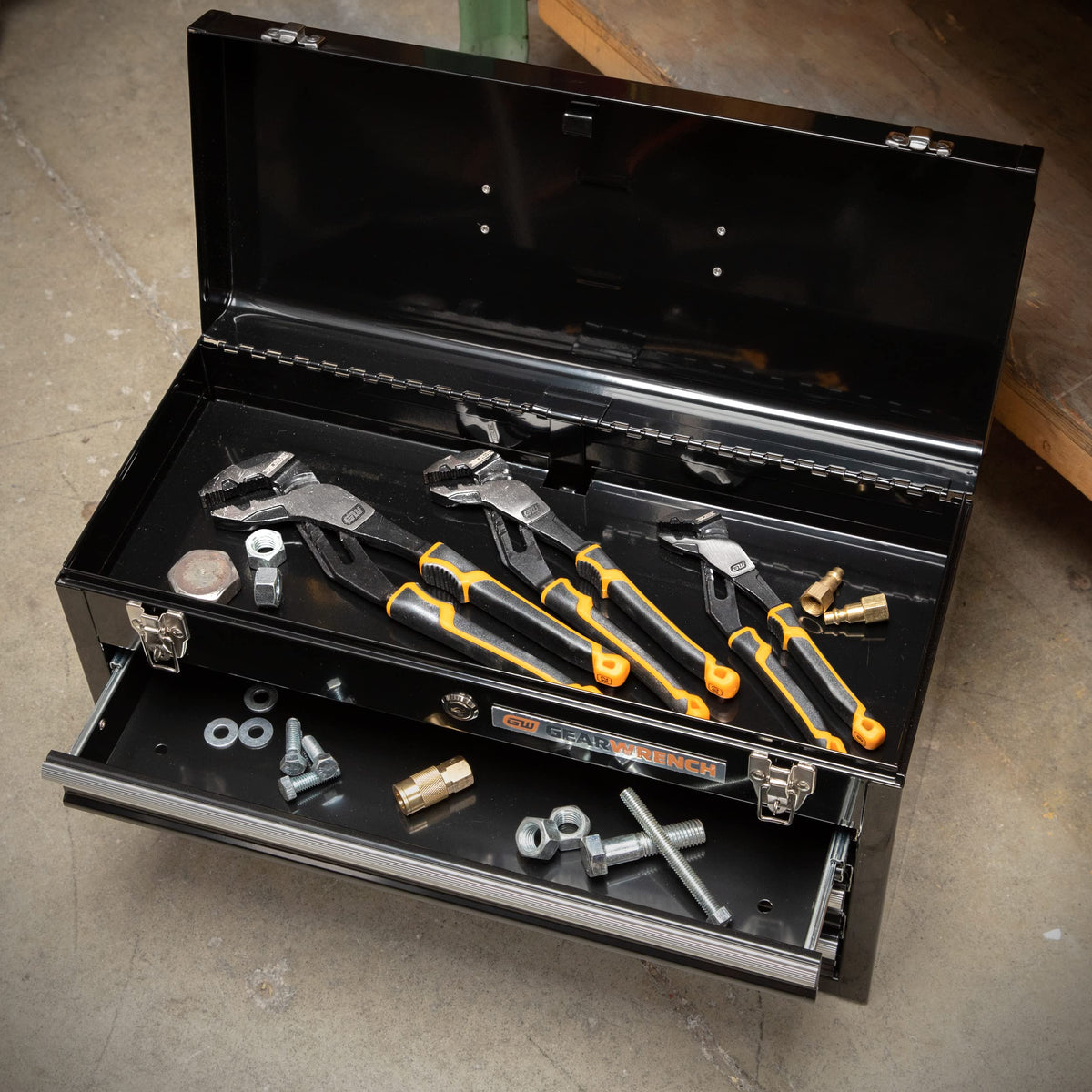 GEARWRENCH 4피스 Pitbull 오토바이트 텅 앤 그루브 플라이어 K9 조 7번 사진