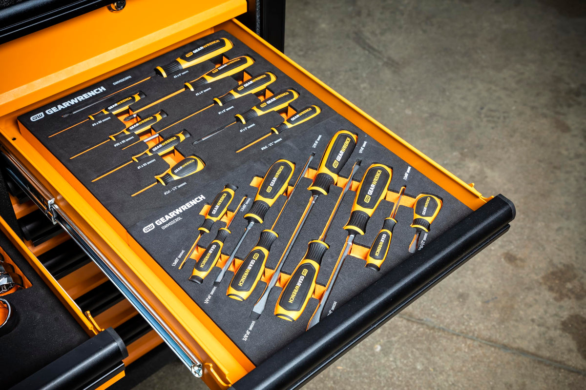 GEARWRENCH 십자 드라이버 세트 9피스 GWMSSCRPH 6번 사진