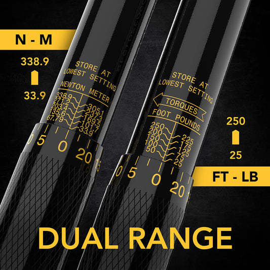 LEXIVON 클릭 토크 렌치 1/2인치 25-250 Ft-Lb 33.9-338.9 Nm LX-184 2번 사진