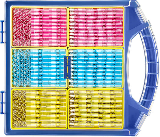 haisstronica 열수축 전선 단자 560PCS 22-10 AWG 남녀 한 쌍 1번 사진