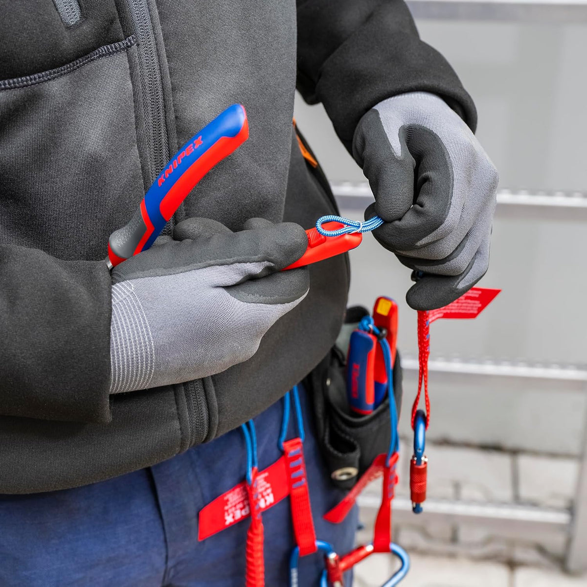 KNIPEX 95 22 165 케이블 커터 구리 알루미늄 케이블용 멀티컴포넌트 10번 사진