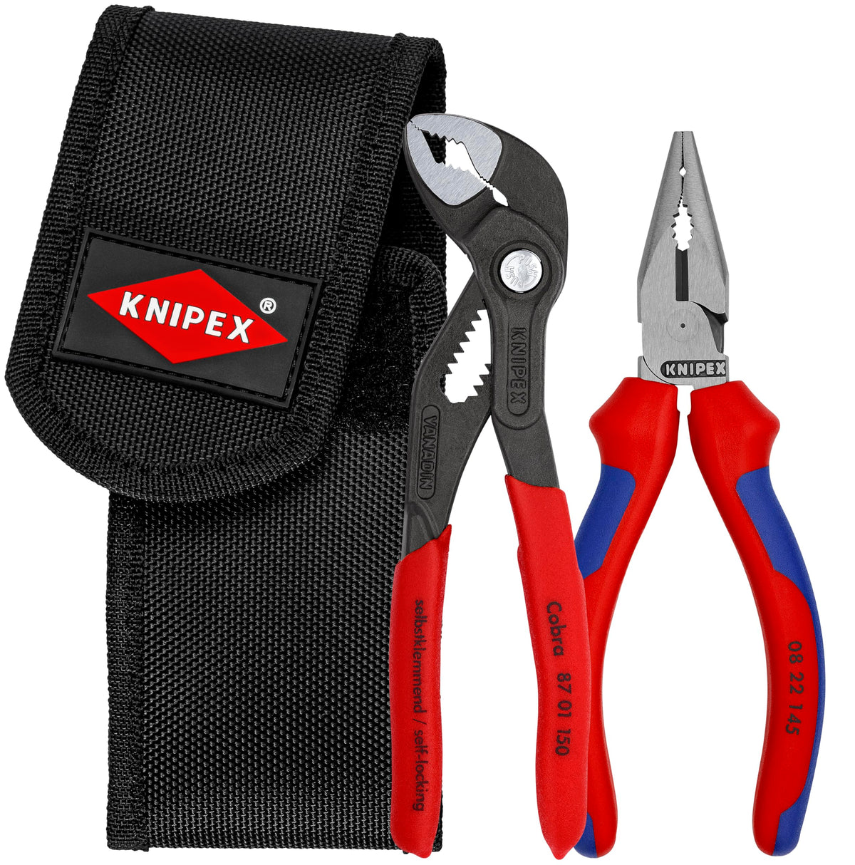 KNIPEX 미니 플라이어 세트 00 20 72 V06 코브라 워터펌프플라이어 니들노즈 6번 사진