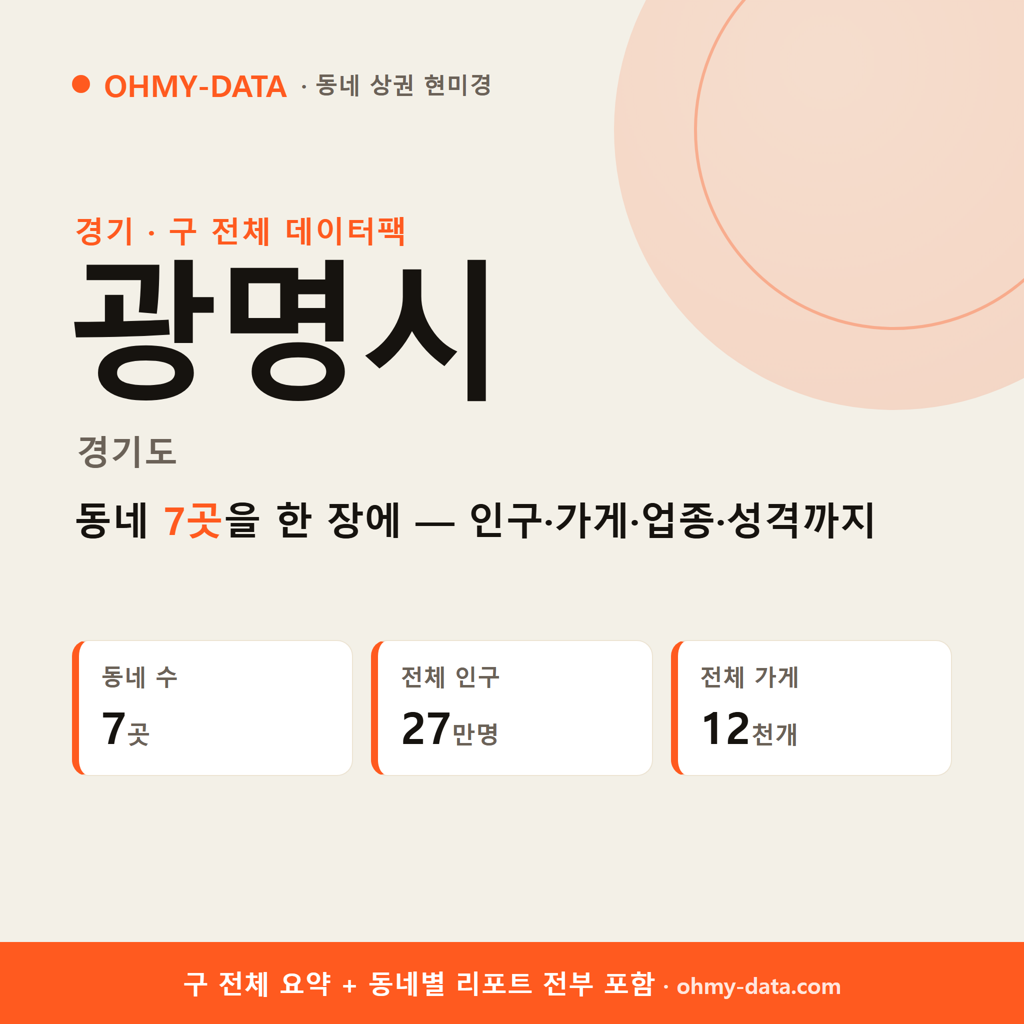광명시 상권 데이터팩