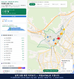 인터랙티브 지도 미리보기(실제 상품은 클릭형 HTML)