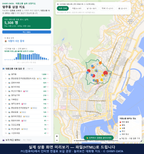 인터랙티브 지도 미리보기(실제 상품은 클릭형 HTML)