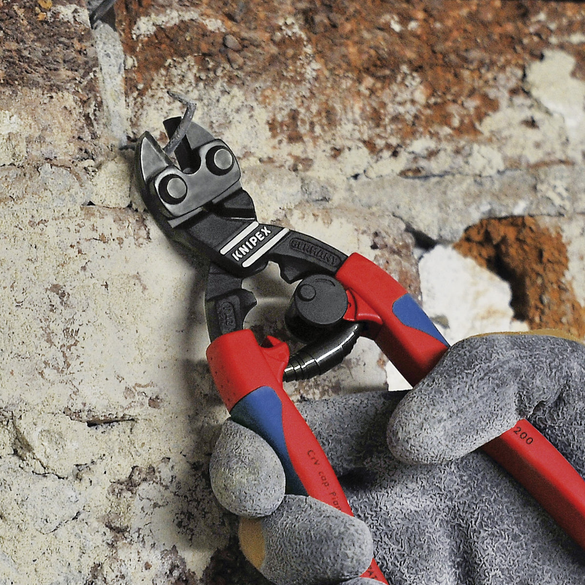 KNIPEX 8인치 앵글형 하이 레버리지 코볼트 커터 20도 4번 사진