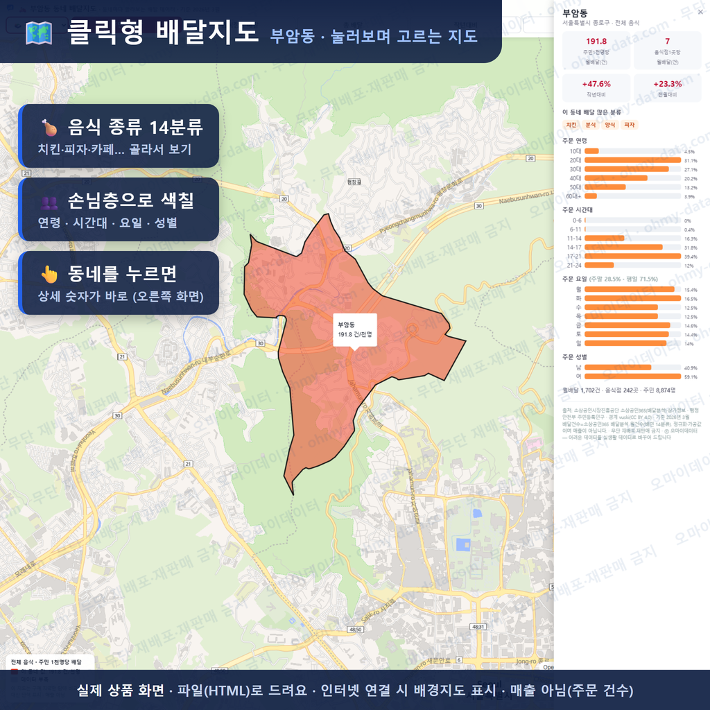 인터랙티브 지도 미리보기(실제 상품은 클릭형 HTML)