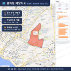 인터랙티브 지도 미리보기(실제 상품은 클릭형 HTML)