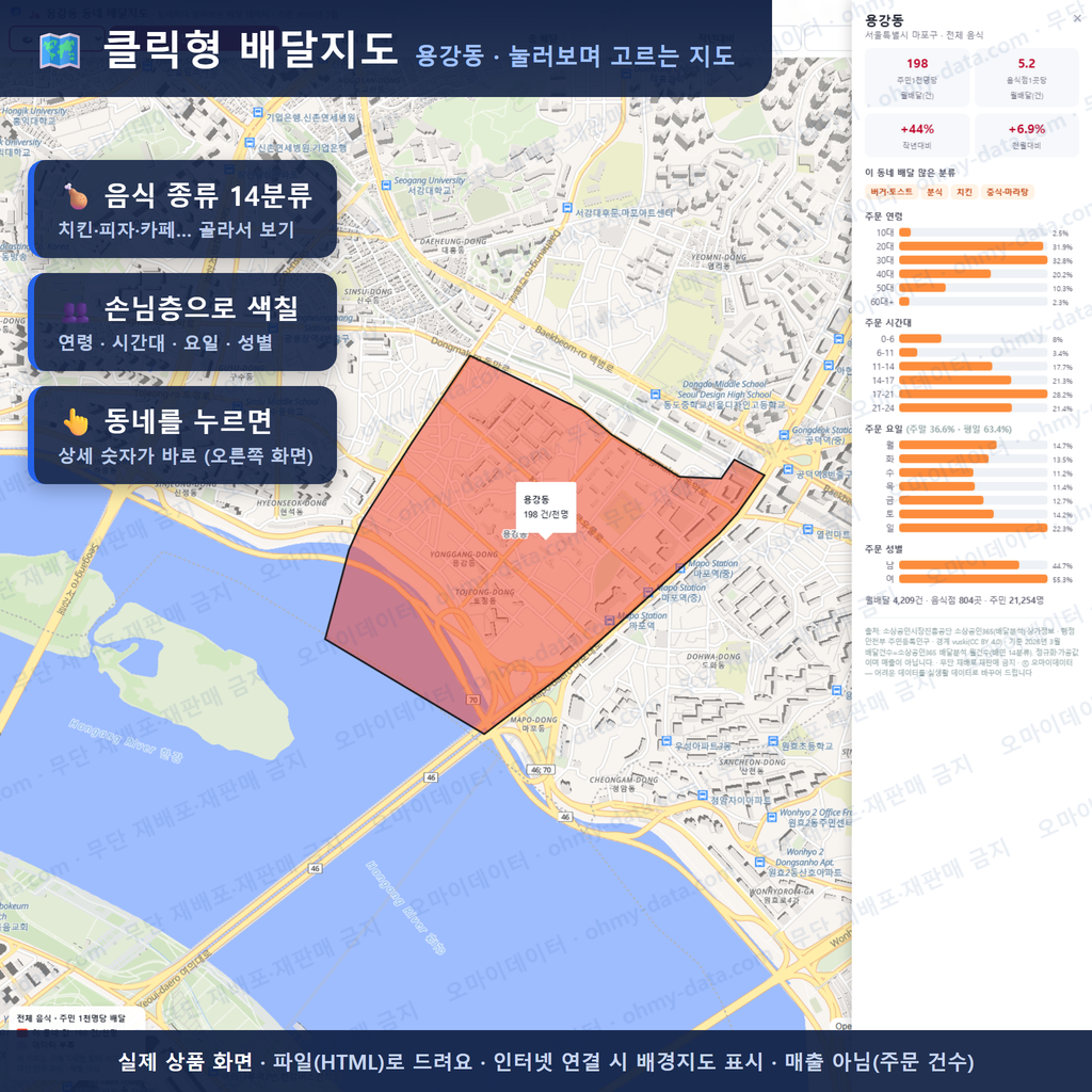 인터랙티브 지도 미리보기(실제 상품은 클릭형 HTML)