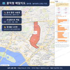 인터랙티브 지도 미리보기(실제 상품은 클릭형 HTML)