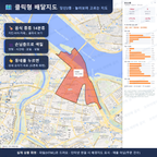인터랙티브 지도 미리보기(실제 상품은 클릭형 HTML)