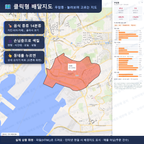 인터랙티브 지도 미리보기(실제 상품은 클릭형 HTML)