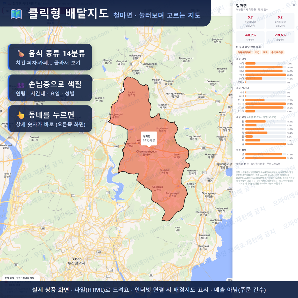 인터랙티브 지도 미리보기(실제 상품은 클릭형 HTML)
