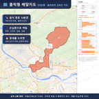 인터랙티브 지도 미리보기(실제 상품은 클릭형 HTML)