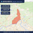 인터랙티브 지도 미리보기(실제 상품은 클릭형 HTML)