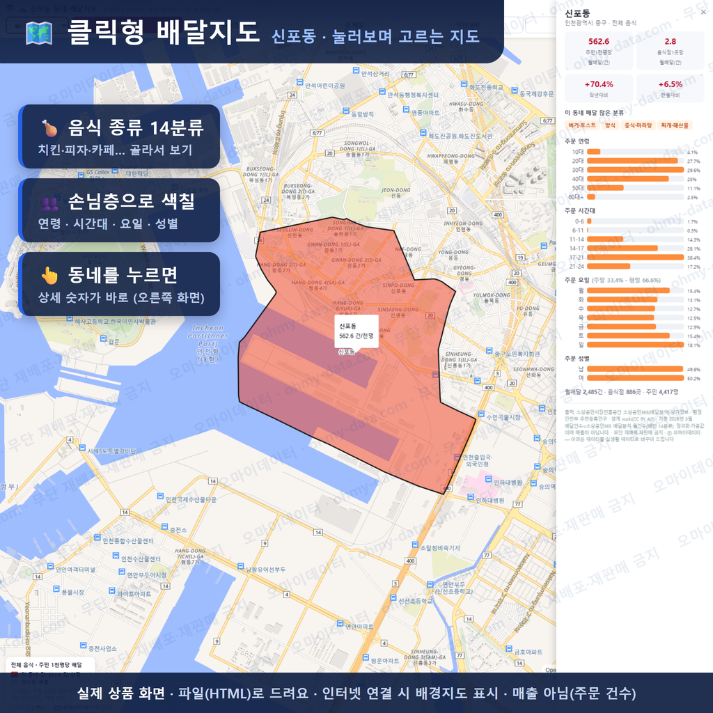 인터랙티브 지도 미리보기(실제 상품은 클릭형 HTML)