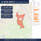 인터랙티브 지도 미리보기(실제 상품은 클릭형 HTML)