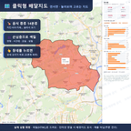 인터랙티브 지도 미리보기(실제 상품은 클릭형 HTML)