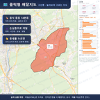 인터랙티브 지도 미리보기(실제 상품은 클릭형 HTML)