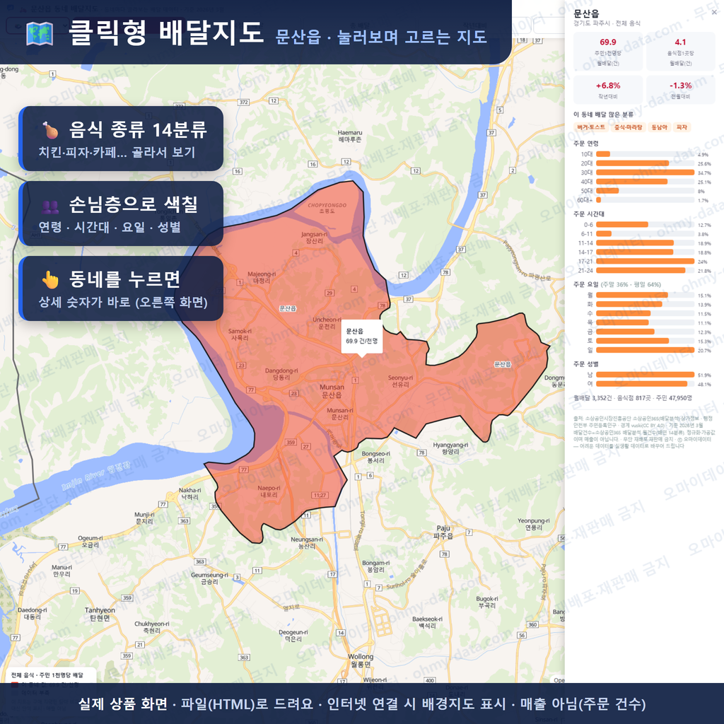 인터랙티브 지도 미리보기(실제 상품은 클릭형 HTML)