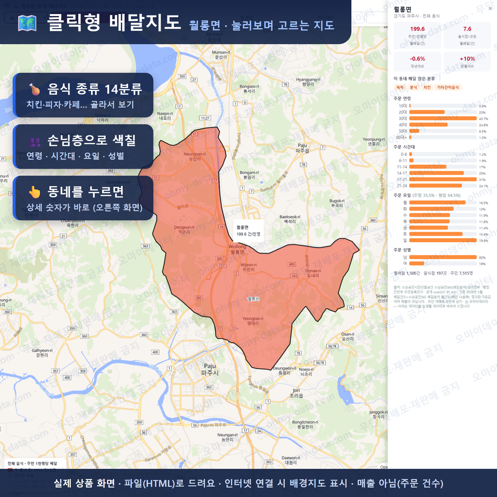 인터랙티브 지도 미리보기(실제 상품은 클릭형 HTML)