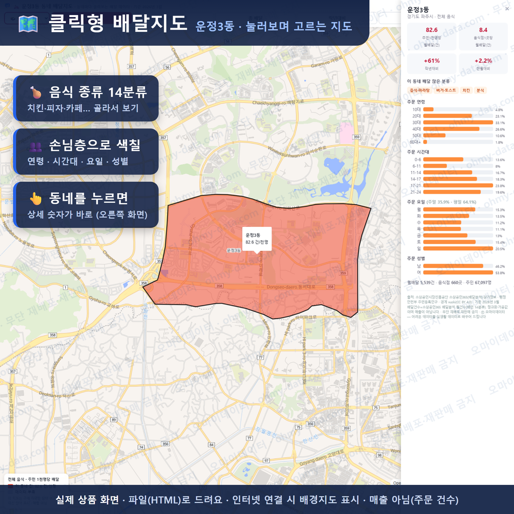 인터랙티브 지도 미리보기(실제 상품은 클릭형 HTML)