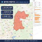 인터랙티브 지도 미리보기(실제 상품은 클릭형 HTML)