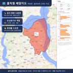 인터랙티브 지도 미리보기(실제 상품은 클릭형 HTML)