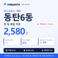 동탄6동 배달 데이터팩 — 한 달 배달 주문 분석 (경기 화성시)