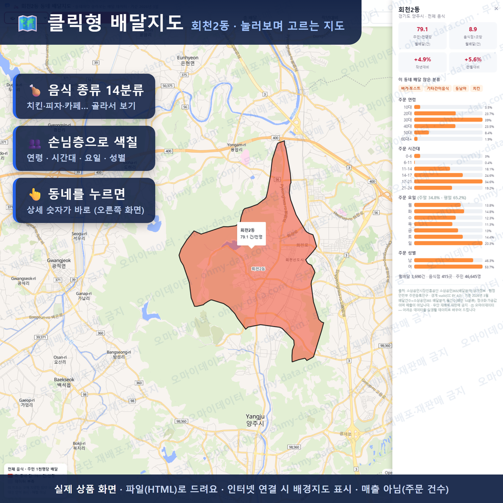 인터랙티브 지도 미리보기(실제 상품은 클릭형 HTML)