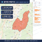 인터랙티브 지도 미리보기(실제 상품은 클릭형 HTML)