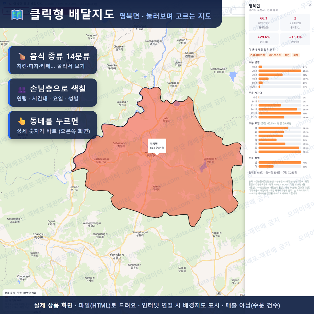 인터랙티브 지도 미리보기(실제 상품은 클릭형 HTML)