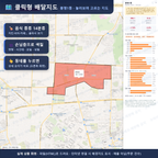 인터랙티브 지도 미리보기(실제 상품은 클릭형 HTML)