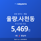 율량.사천동 맛보기 1/4