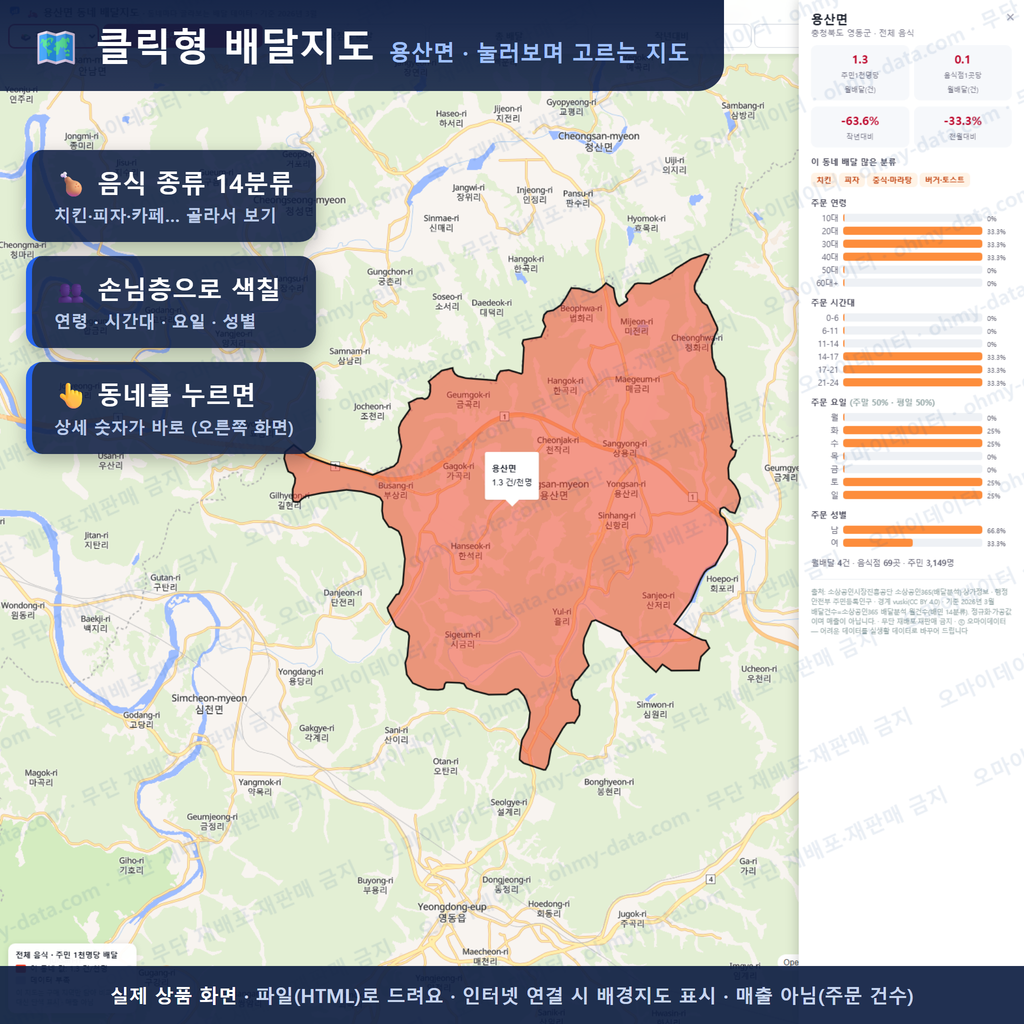 인터랙티브 지도 미리보기(실제 상품은 클릭형 HTML)
